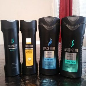 Axe bodywash and shampoo
